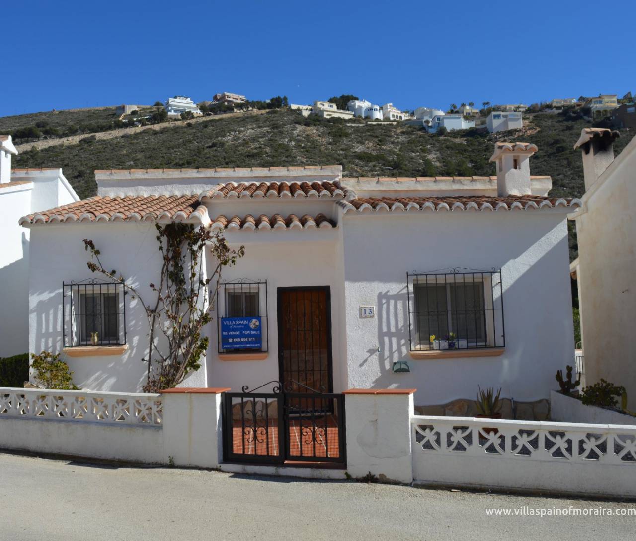 Los Alcazares urbanisation Benitachell villa for sale