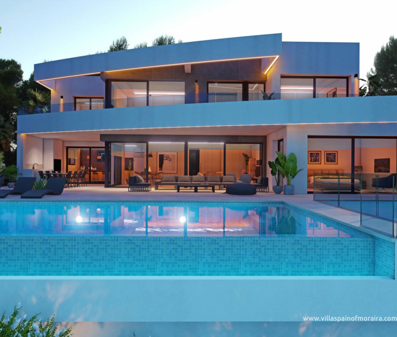 Moraira new build villa 