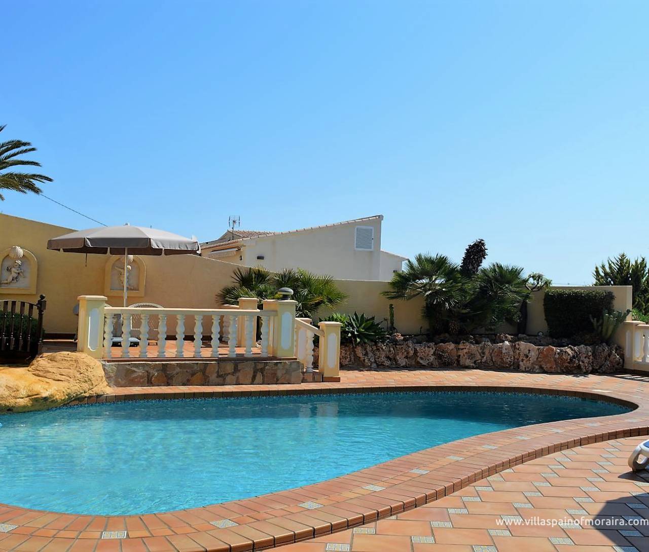 Villa for sale with sea view Fustera Benissa